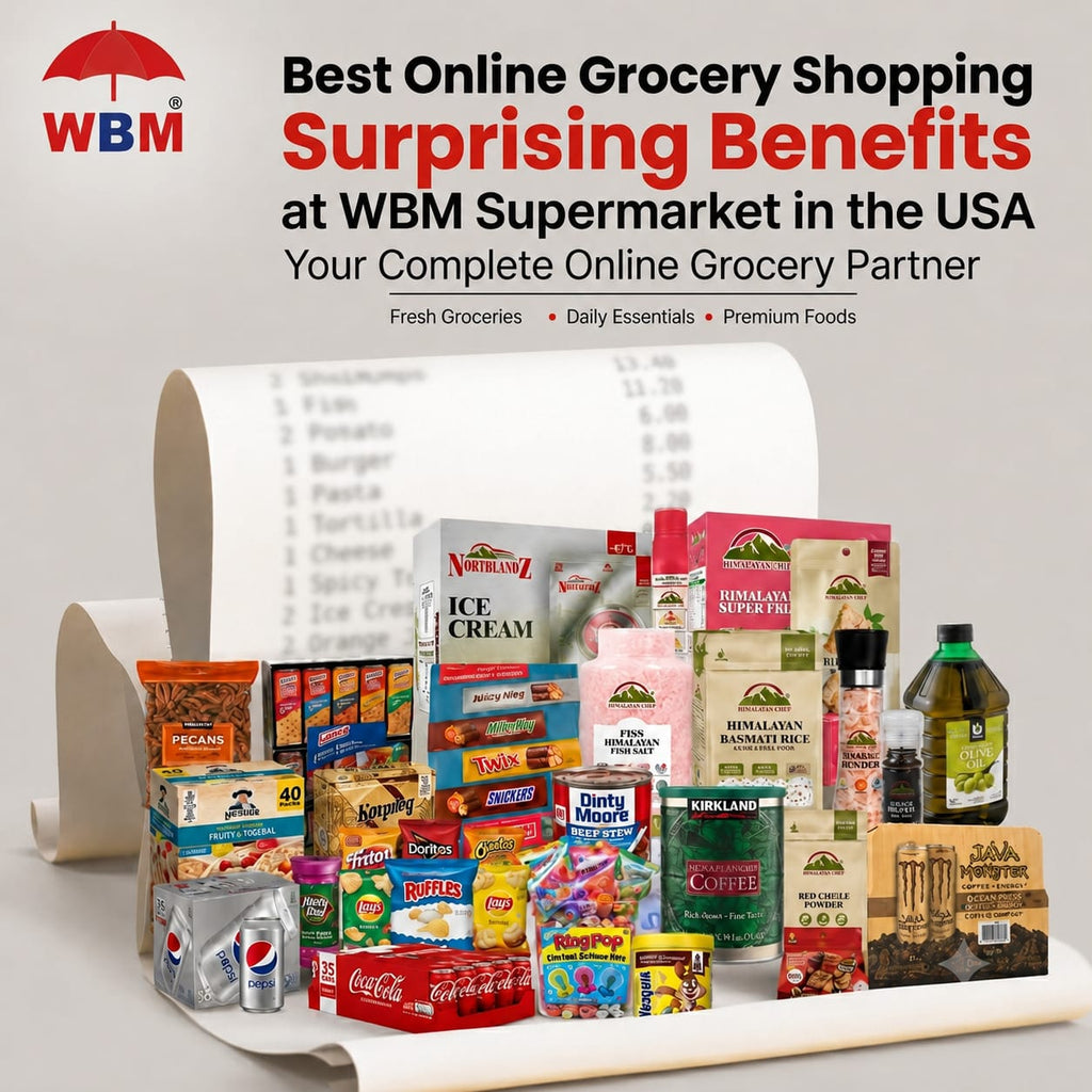 Best Online Grocery Shopping Surprising Benefits at WBM Supermarket in the USA