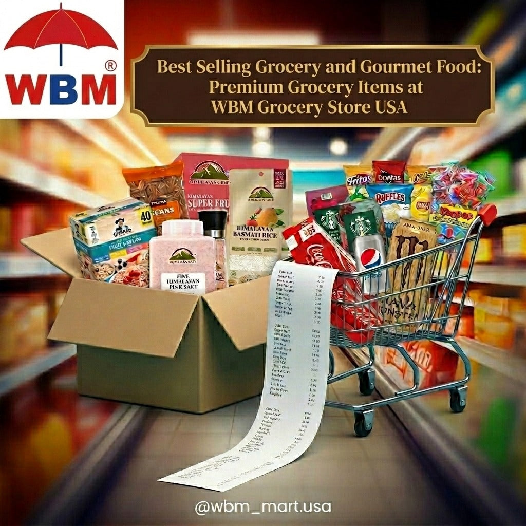 Best Selling Grocery and Gourmet Food: Premium Grocery Items at WBM Grocery Store USA