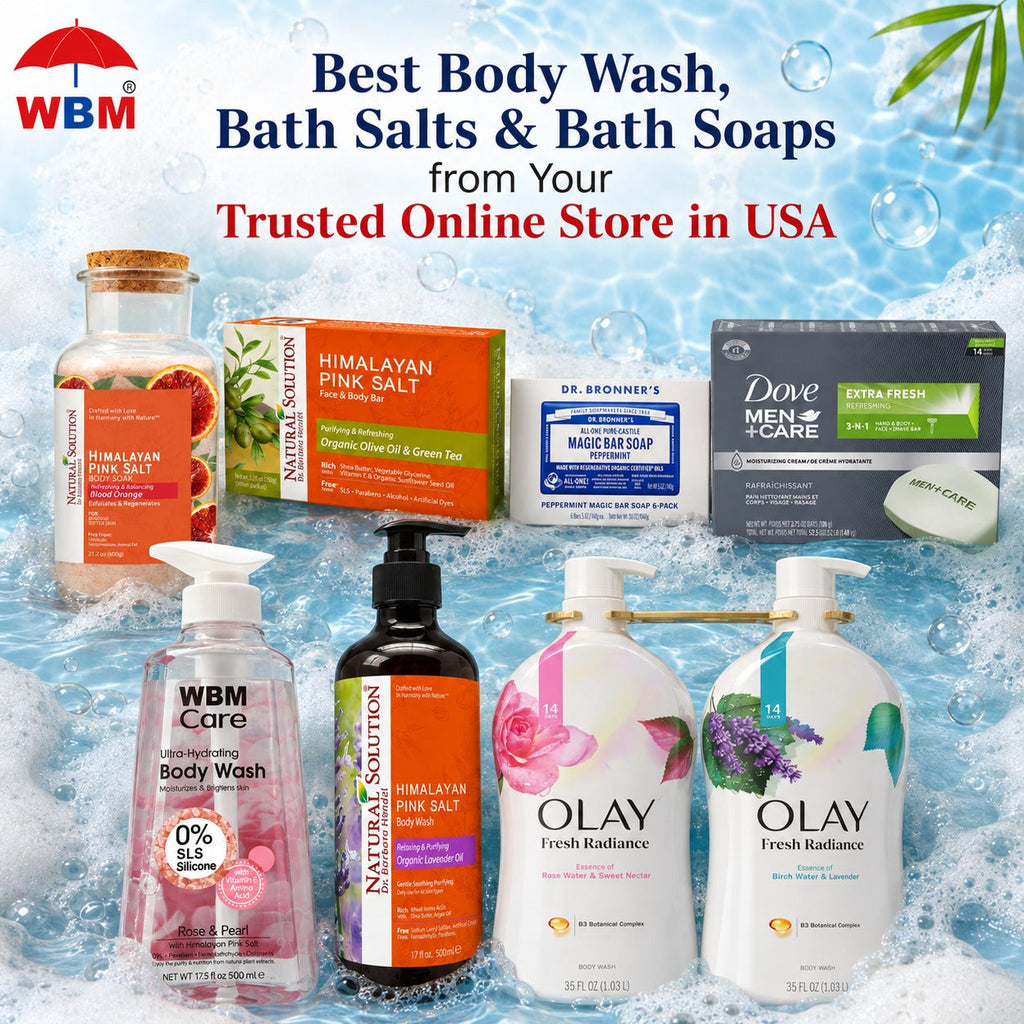 Best Body Wash, Bath Salts & Bath Soaps from Your Trusted Online Store in USA