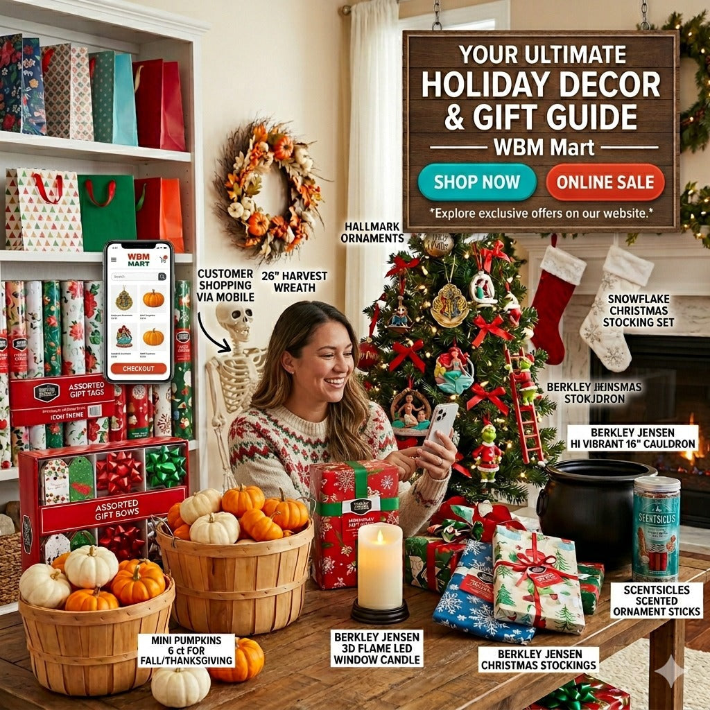 Best Holiday Decor & Gift Guide – Shop Online with WBM Mart