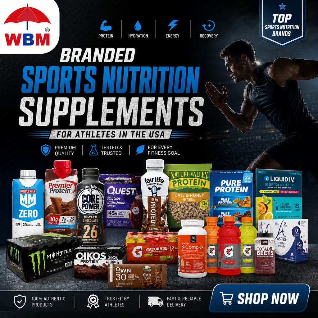 Branded Sports Nutrition Supplements for Athletes | Shop Now for Peak Performance in the USA