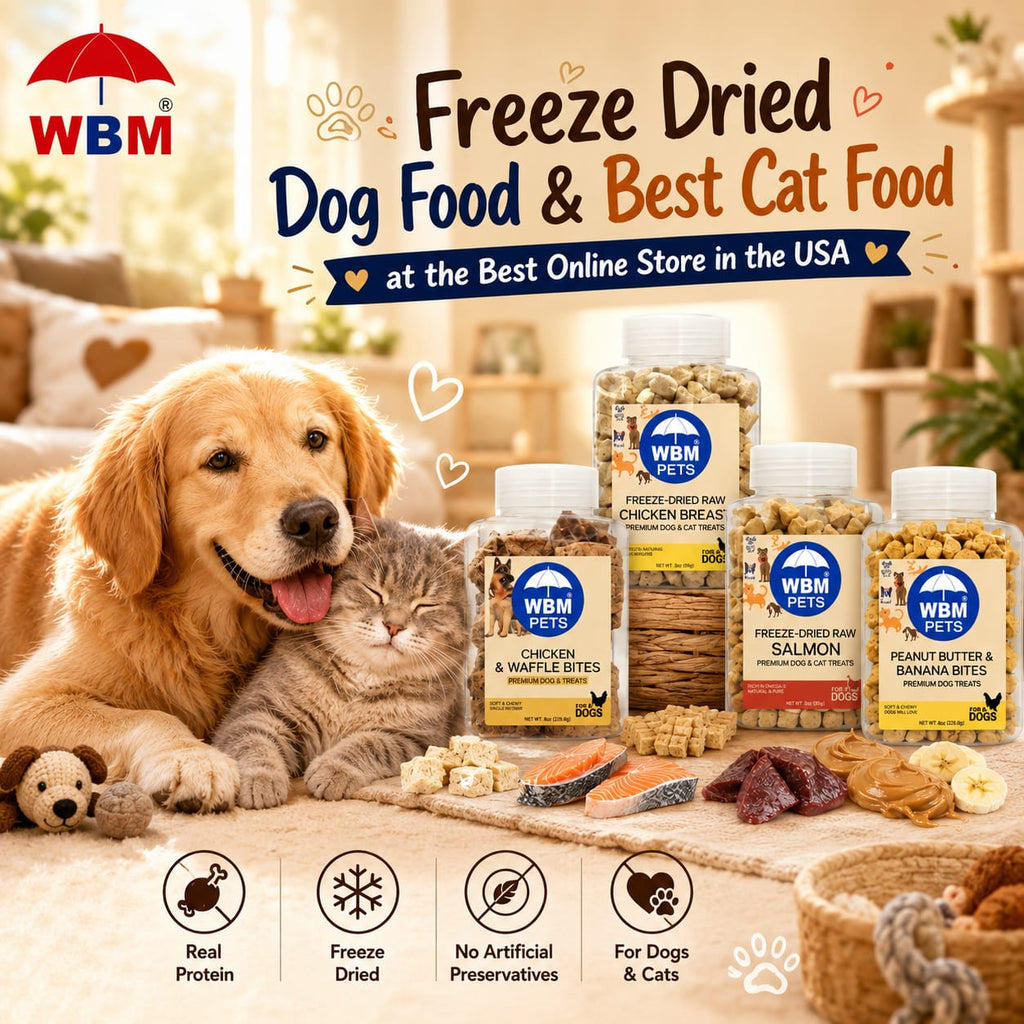 WBM Freeze Dried Dog Food and Best Cat Food at Best Online Store in the USA