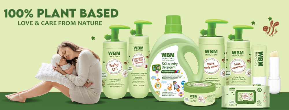 Baby Care Buy 100% Pure Baby Care Products Online in USA – WBM MART