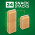 Premium Club Crackers, Snack Stacks, 24 pk