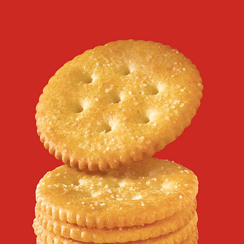 RITZ Original Crackers, 3.43 oz., 18 Pack - Buttery, Flaky Crackers, Perfect for Snacking, Topping, or Parties, Classic Taste in Every Bite