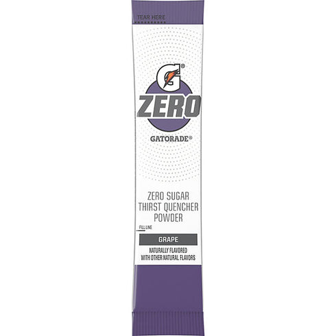 G Zero Powder, Fruit Punch Variety Pack, 40 Count - Zero Sugar, Perfect for Hydration, Workouts, or On-the-Go