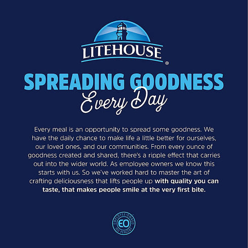 Litehouse Homestyle Ranch Dressing and Dip,32 fl. oz - Creamy, Tangy Ranch