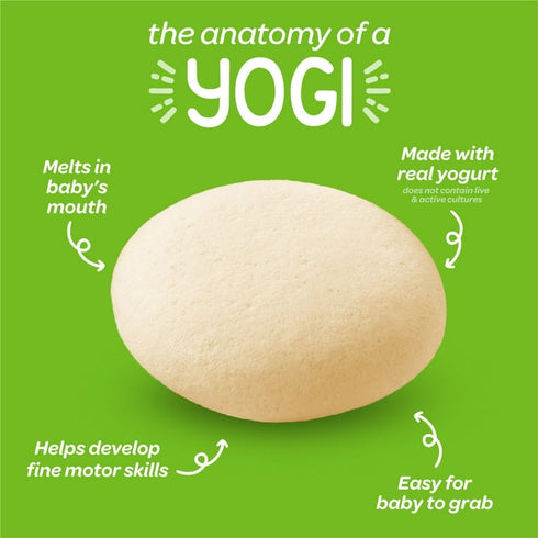 HappyBABY Organics Yogis Melts Variety Pack, 1 oz., 4ct.