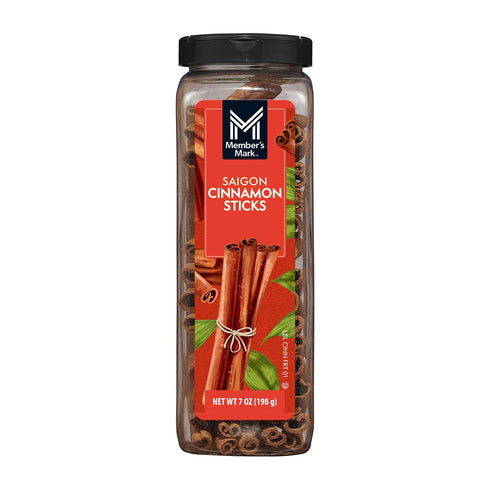 Member’s Mark Cinnamon Sticks, 7 oz – Whole Aromatic Cinnamon for Cooking, Baking & Beverages