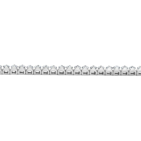 4.96 Carat Total Weight Diamond Tennis Bracelet in 14K Gold