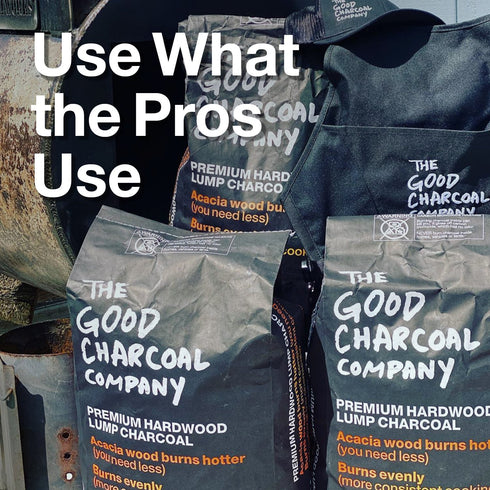 The Good Charcoal Lump Charcoal – 27.5 lbs. Premium Hardwood Charcoal for Grilling & Smoking