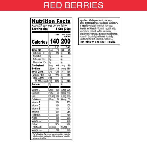 Kellogg's, Special K Red Berries Cereal, 38 oz