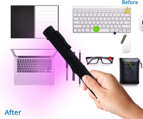 WBM Smart UV Light Sterilizer Wand – Portable UV-C Sanitizer for Home, Office & Travel
