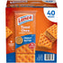 Lance ToastChee Peanut Butter Crackers - 40 Count Bulk Pack, 1.52 oz Individual Snacks for Lunchbox Office and On-the-Go