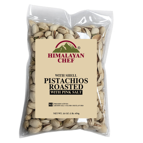 1 lbs bag of Premium In-Shell Pistachios - Roasted & Salted Snack Bulk Bag