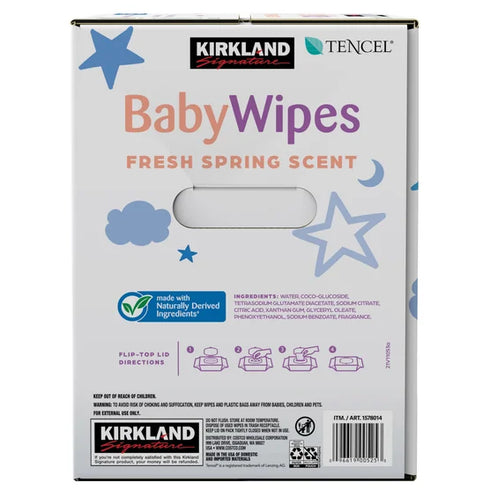 Kirkland Signature Baby Wipes, 900-count
