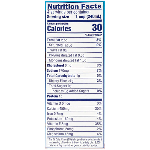 Almond Breeze Unsweetened Original Almond Milk, 6 pk./32 fl. oz.