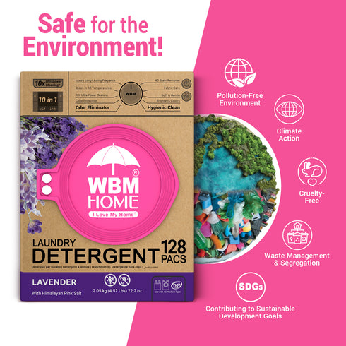 WBM Laundry Detergent Pods | Luxury Lavender Scent