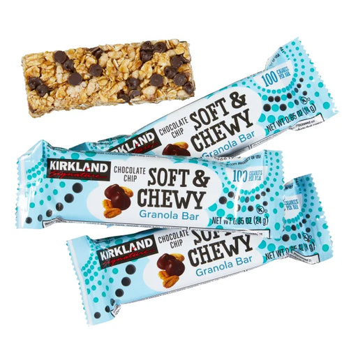 Kirkland Signature Soft & Chewy Granola Bars, 0.85 oz, 64-count