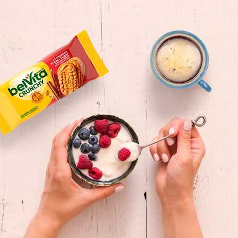 BelVita Breakfast Biscuit, Cinnamon Brown Sugar, 1.76 oz, 30-count