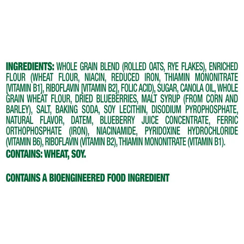 BelVita Breakfast Biscuits, Blueberry, 1.76 oz, 30-count