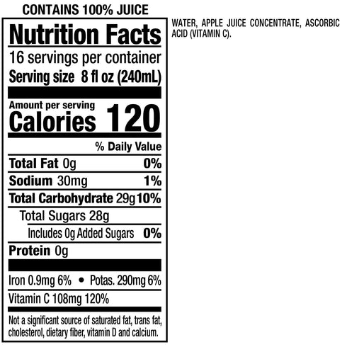 Mott's 100% Original Apple Juice, 2 pk./1 gal.