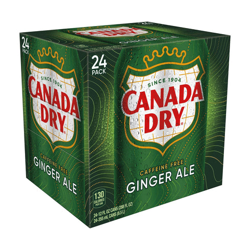 Canada Dry Ginger Ale, 24 ct./12 fl. oz.
