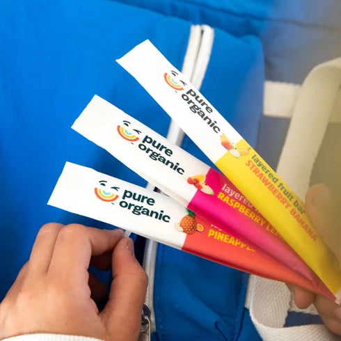 Pure Organic Layered Fruit Bars, Variety Pack, 0.63 oz, 28-count