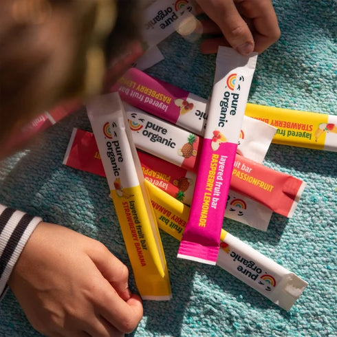 Pure Organic Layered Fruit Bars, Variety Pack, 0.63 oz, 28-count