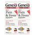 Genexa Kids' Pain & Fever Acetaminophen Liquid, Cherry, 4 fl. oz., 2 pk.