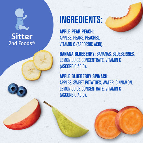 Gerber Natural Baby Food Pouches for Toddler 12+ Months, 12 pk./3.5 oz.