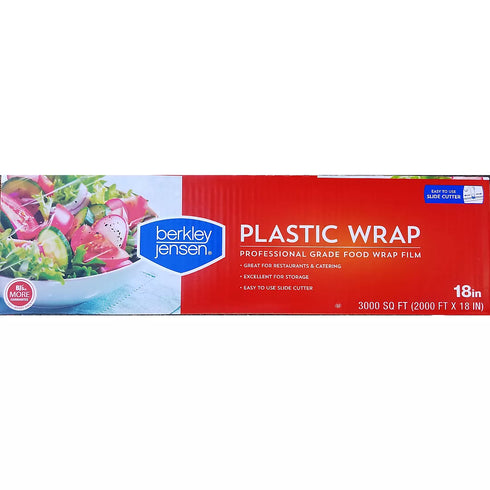 Berkley Jensen 18" Plastic Film Wrap, 3000 sq. ft.