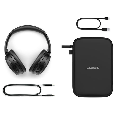 Bose QuietComfort Wireless Bluetooth Headphones – World-Class Noise Cancelling, All-Day Comfort, Premium Sound, Built-In Mic