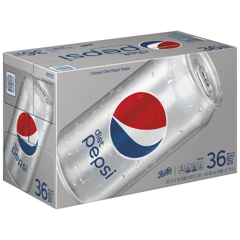 Diet Pepsi Cans, 36 pk./12 oz.