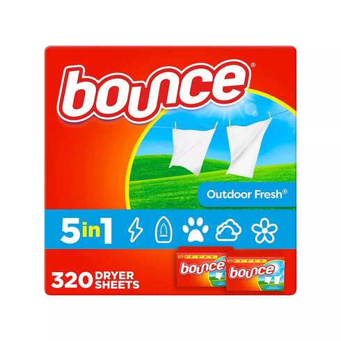 Bounce Fabric Softener Sheets - Outdoor Fresh, 320 ct.