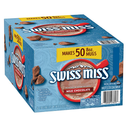 Swiss Miss Milk Chocolate Hot Cocoa Mix, 50 pk./1.38 oz.