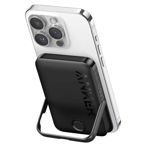 Anker MagGo Magnetic Wireless Power Bank 5,000mAh – MagSafe-Compatible, Portable Charger, 2-Pack