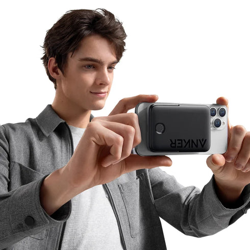 Anker MagGo Magnetic Wireless Power Bank 5,000mAh – MagSafe-Compatible, Portable Charger, 2-Pack