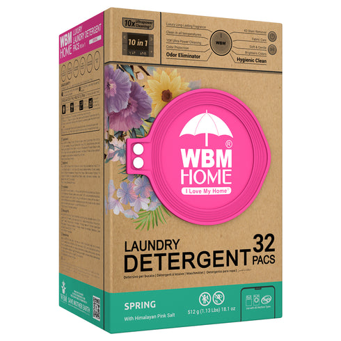 WBM Laundry Detergent Pods | Luxury Spring Scent