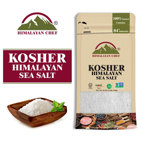 Himalayan Chef Kosher Salt | 4 Pack