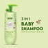 WBM Baby Care 3-in-1 Baby Shampoo, 100% Plant Based Conditioner, 10 fl oz