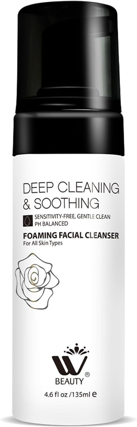 WBM BEAUTY Foaming Facial Cleanser | 4.2 Fluid Ounce
