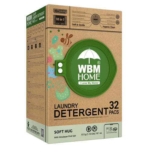 WBM Laundry Detergent Pods | Luxury Soft Hug Scent