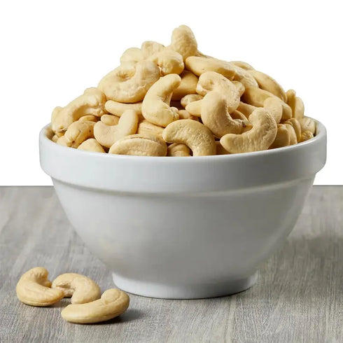 Premium Whole Cashews, Unsalted, Unroasted - 2.5lb Bag, Creamy, Natural Snack for Recipes or Snacking, Resealable for Freshness, Perfect for Home, Work, or On-the-Go Enjoyment