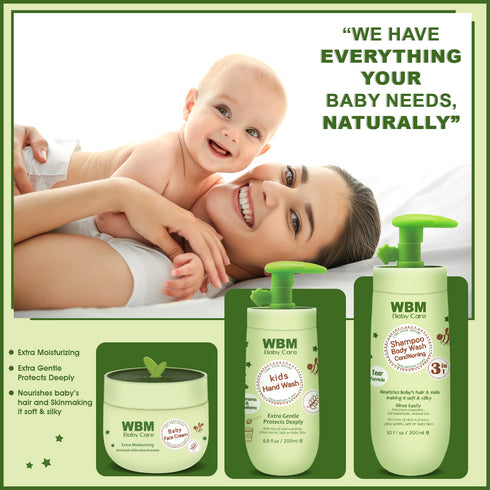 Baby Hair & Skin Care | WBM BABY CARE