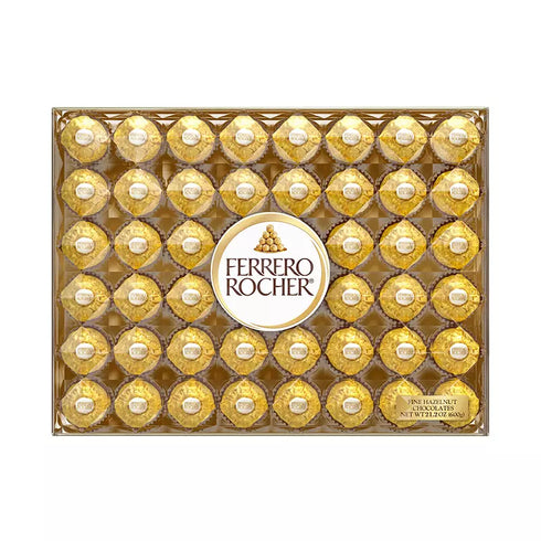 Ferrero Rocher Fine Hazelnut Chocolates, 48 ct.