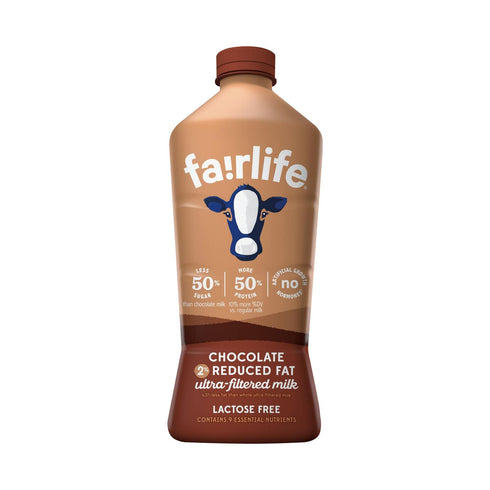 Fairlife 2% Chocolate Ultra-Filtered Milk, Lactose Free, 52 fl. oz.