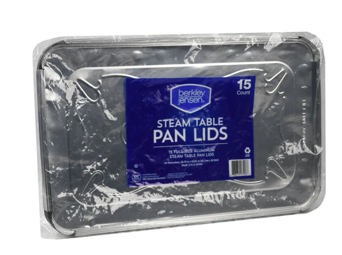 Berkley Jensen Steam Table Pan Lids, 15 ct
