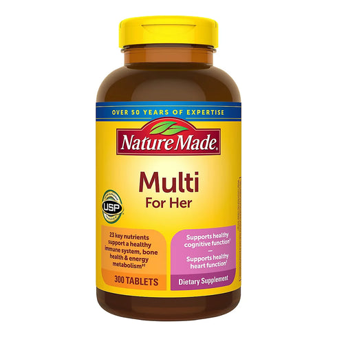 Nature Made Multivitamin For Her Tablets, 300 ct.