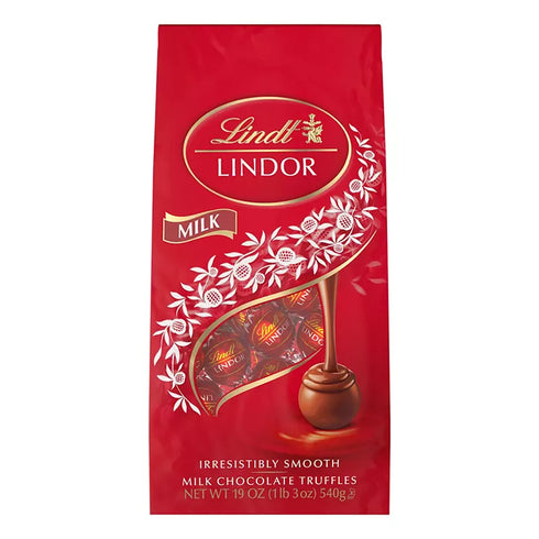 Lindt Lindor Milk Chocolate Truffles, 19 oz.